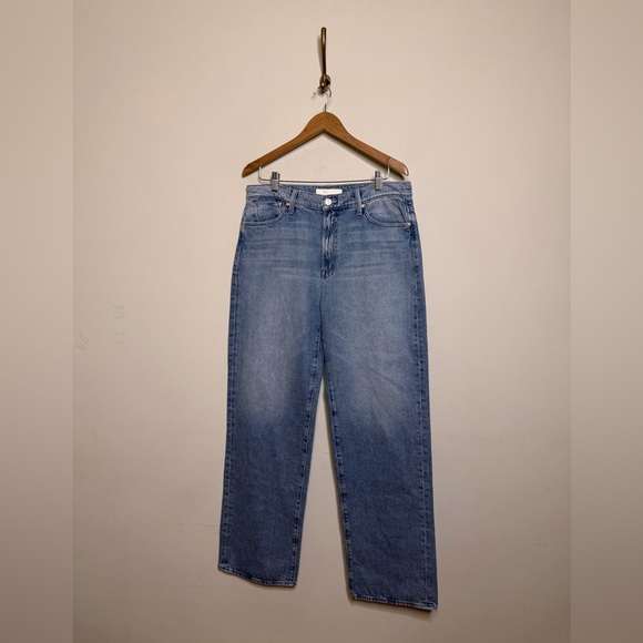 MOTHER The Dodger Skimp Cuff Jean's In Leap Of Faith - Picture 5 of 11